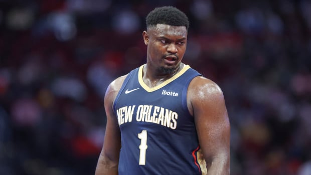 New Orleans Pelicans forward Zion Williamson.